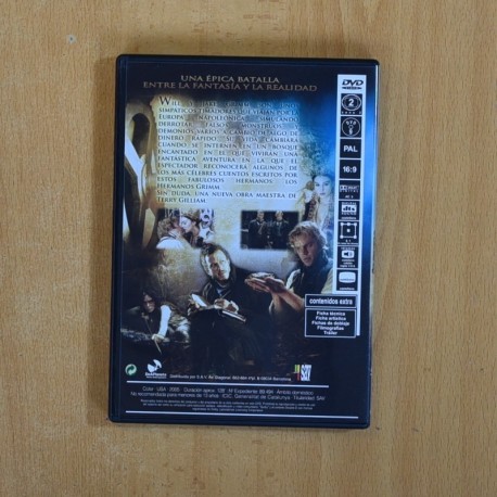 EL SECRETO DE LOS HERMANOS GRIMM - DVD
