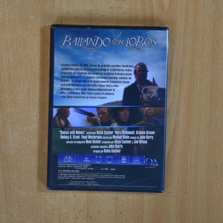 BAILANDO CON LOBOS - DVD