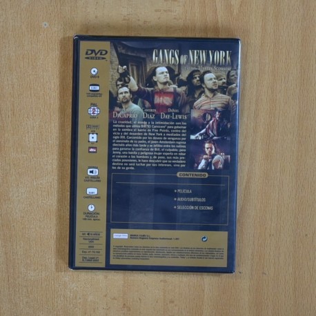 GANGS OF NEW YORK - DVD