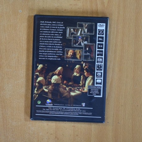 LA JOVEN DE LA PERLA - DVD