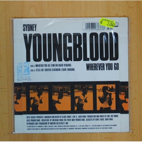 SYDNEY YOUNGBLOOD - WHEREVER YOU GO - SINGLE