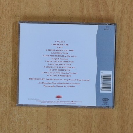 GLORIA ESTEFAN - CUTS BOTH WAYS - CD