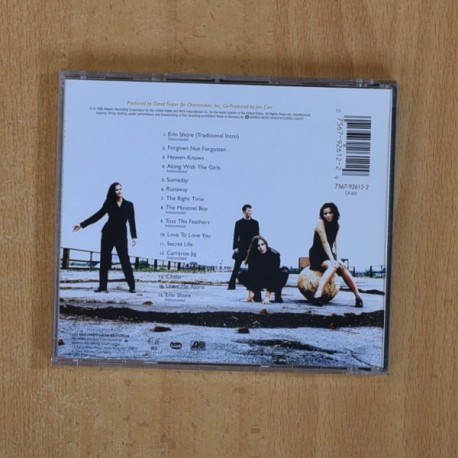 THE CORRS - FORGIVEN NOT FORGOTTEN - CD