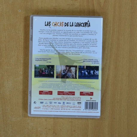 LAS CHICAS DE LA LENCERIA - DVD