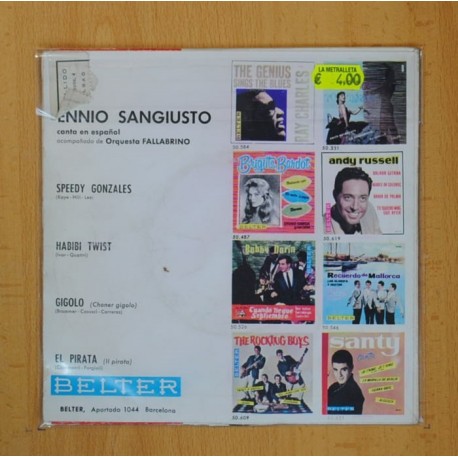 ENNIO SANGIUSTO - GIGOLO + 3 - EP