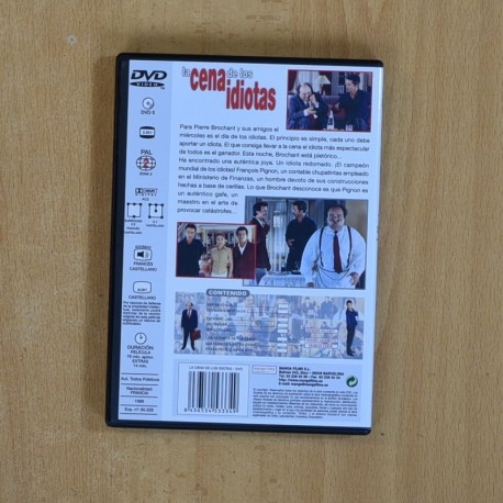 LA CENA DE LOS IDIOTAS - DVD