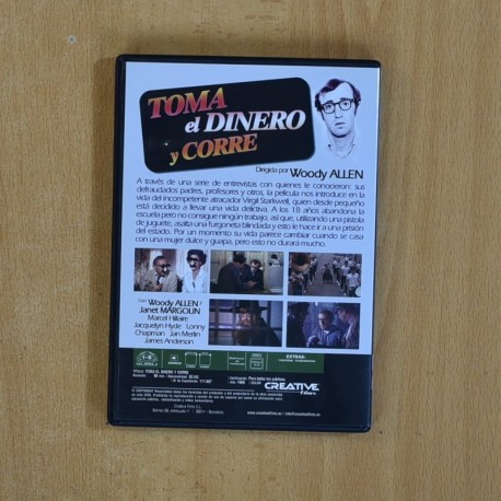 TOMA EL DINERO Y CORRE - DVD