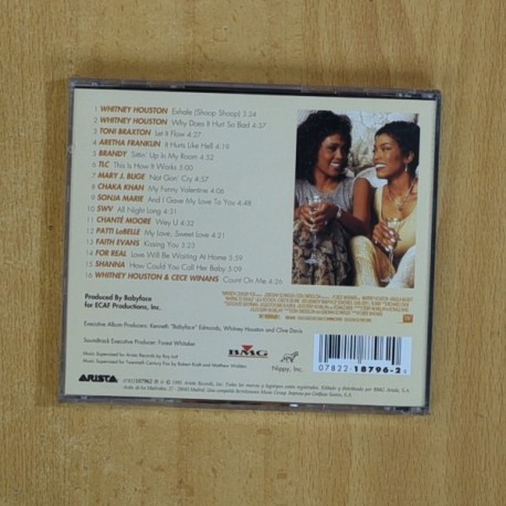 VARIOS - WAITING TO EXHALE - CD