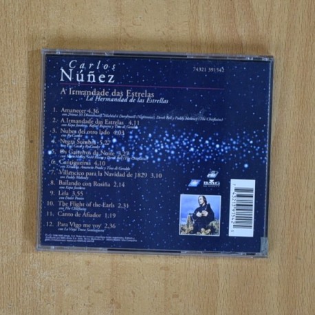 CARLOS NUÃEZ - A IRMANDADE DAS ESTRELAS - CD