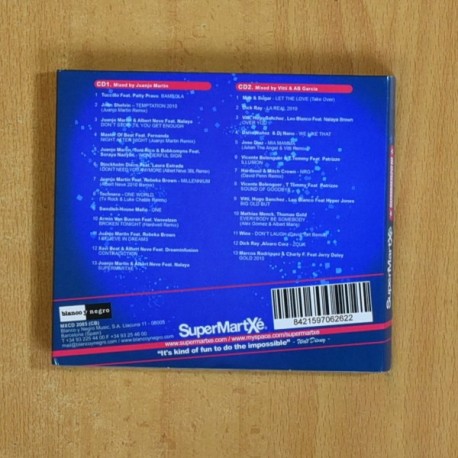 VARIOS - SUPERMARTXE SUMMER 2010 - 2 CD