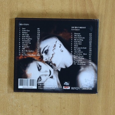 UMBRA ET IMAGO - MEA CULPA - CD