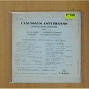 CANCIONES ASTURIANAS - CUARTETO VOCAL ASTURIANO - VIVA EL LLUGAR - SINGLE