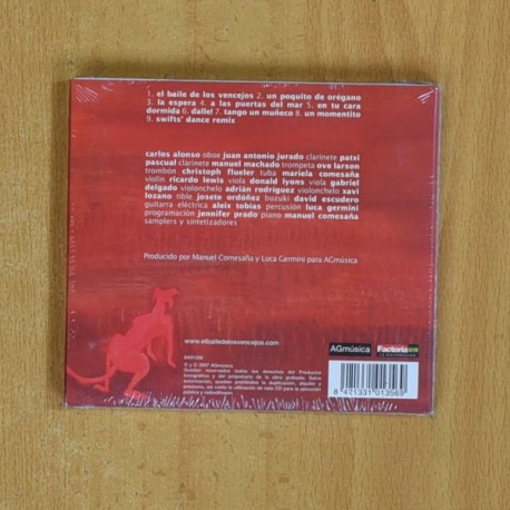 MANUEL COMESAÃA - EL BAILE DE LOS VENCEJOS - CD