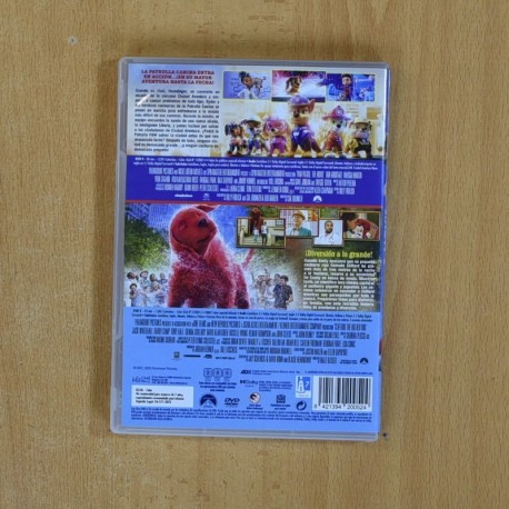 PAW PATROL LA PELICULA / CLIFFORD EL GRAN PERRO ROJO - DVD