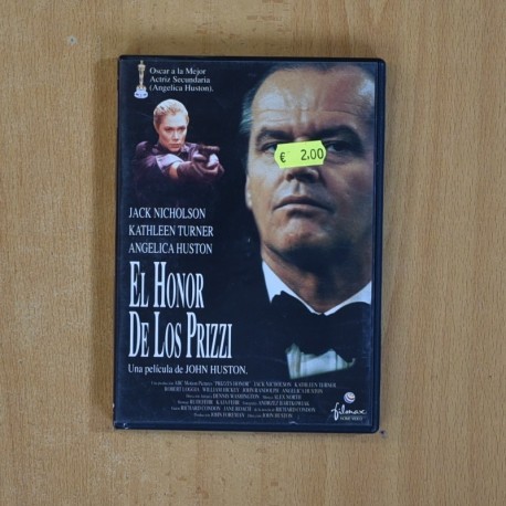 EL HONOR DE LOS PRIZZI - DVD