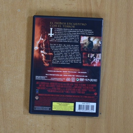 EL EXORCISTA EL COMIENZO - DVD
