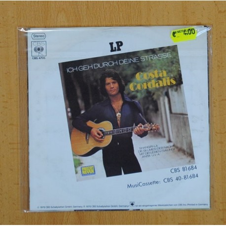 COSTA CORDALIS - ANITA - SINGLE