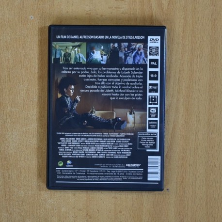 LA REINA EN EL PALACIO DE LAS CORRIENTES DE AIRE - DVD