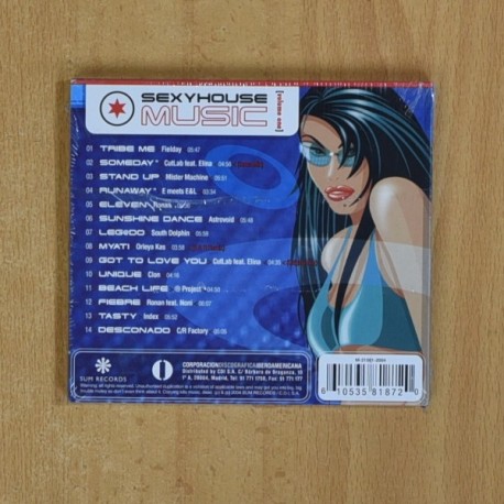 VARIOS - SEXY HOUSE MUSIC - CD