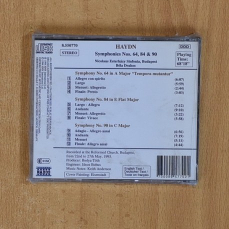 HAYDN - SYMPHONIES VOL 13 - CD