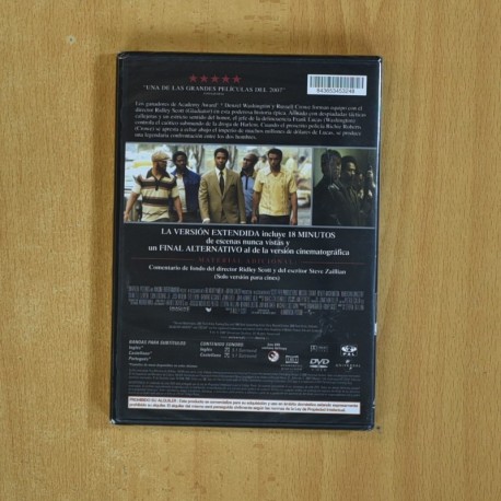 AMERICAN GANGSTER - DVD