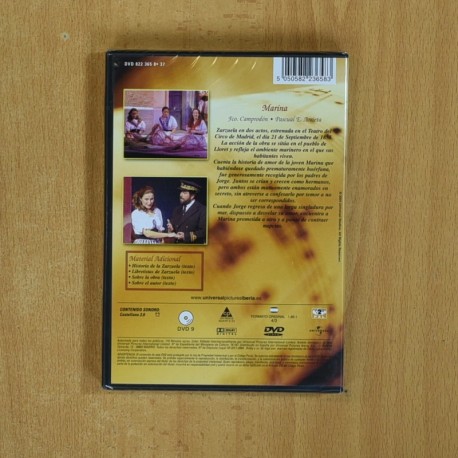 ZARZUELA - MARINA - DVD