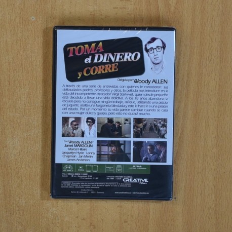 TOMA EL DINERO Y CORRE - DVD