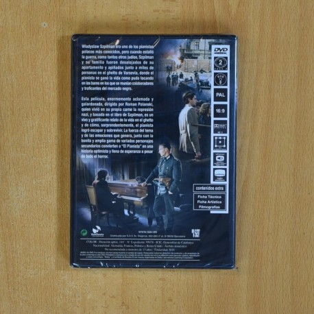 EL PIANISTA - DVD