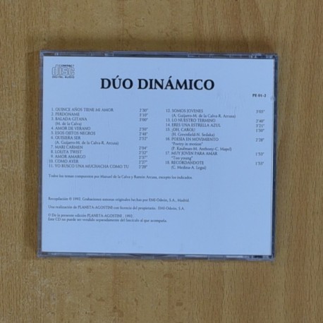 DUO DINAMICO - DUO DINAMICO - CD