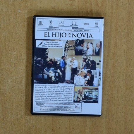 EL HIJO DE LA NOVIA - DVD