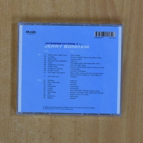 JERRY BONHAM - SPUNDAE - CD