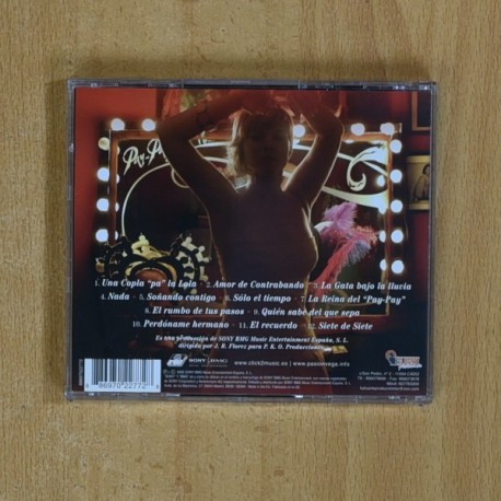 PASION VEGA - LA REINA DEL PAY PAY - CD