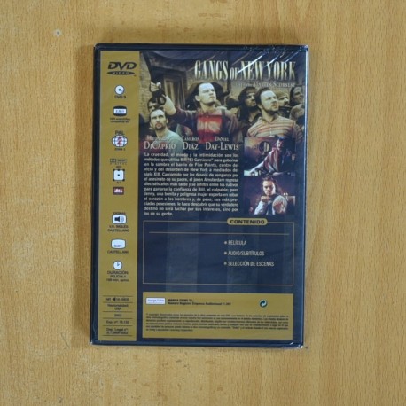 GANGS OF NEW YORK - DVD