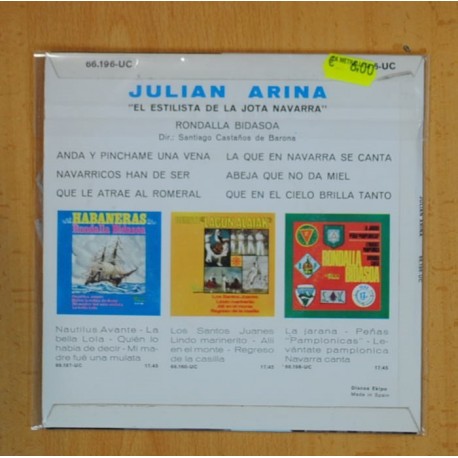 JULIAN ARINA - ANDA Y PINCHAME UNA VENA + 5 - EP