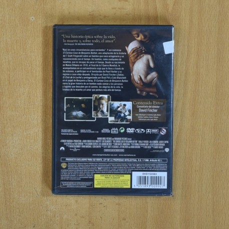 EL CURIOSO CASO DE BENJAMIN BUTTON - DVD