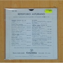 CUARTETO VOCAL ASTURIANO - CANCIONES ASTURIANAS 4 CANCIONES - EP