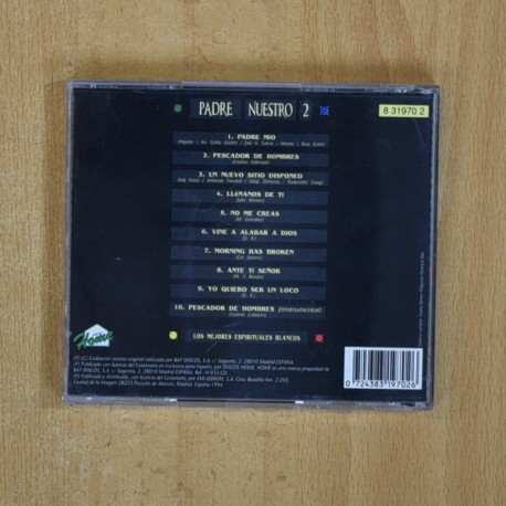 VARIOS - PADRE NUESTRO 2 - CD