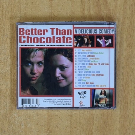 VARIOS - BETTER THE CHOCOLATE - CD