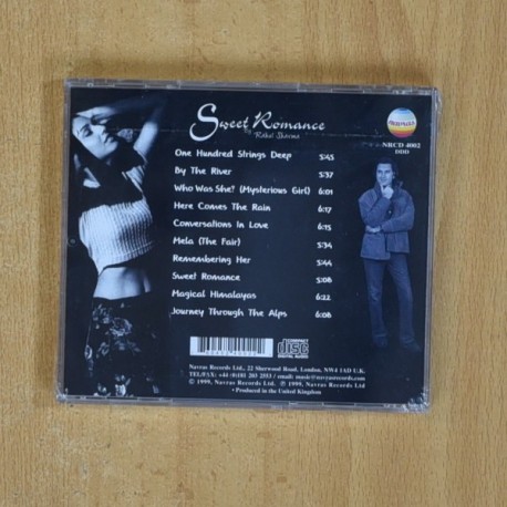 RAHUL SHARMA - SWEET ROMANCE - CD