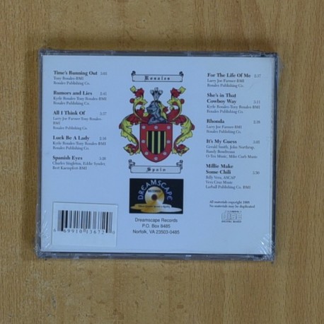 ANTONIO - TIMES RUNNING OUT - CD