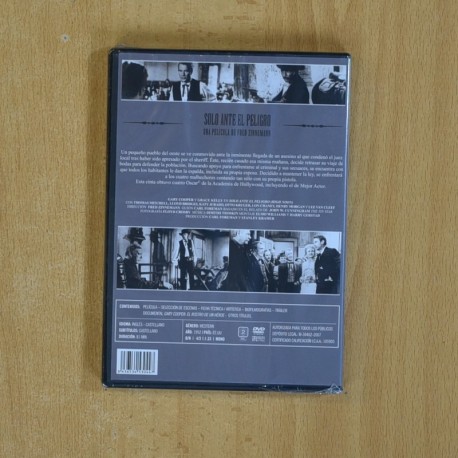SOLO ANTE EL PELIGRO - DVD
