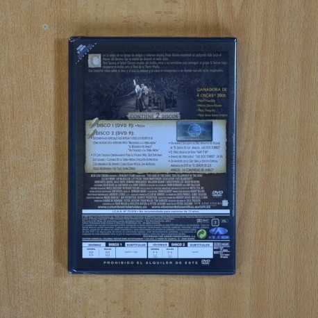 EL SEÑOR DE LOS ANILLOS LA COMUNIDAD DEL ANILLO - DVD