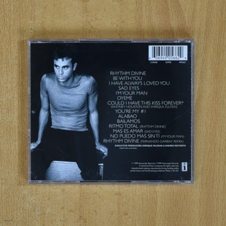 ENRIQUE IGLESIAS - ENRIQUE - CD