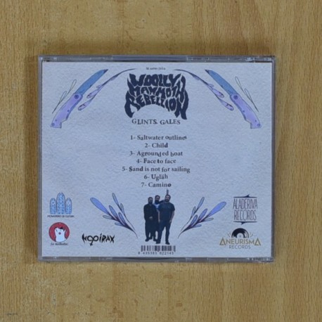 WOOLLY MAMMOTH REBELLION - GLINTS GALES - CD