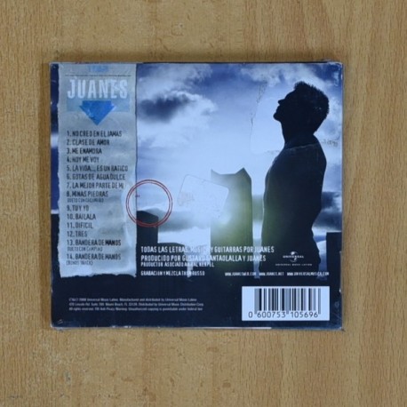 JUANES - LA VIDA ES UN RATICO - CD