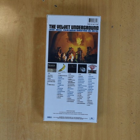 THE VELVET UNDREGROUND - ANDY WARHOL - BOX CD