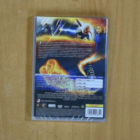 LOS 4 FANTASTICOS - DVD