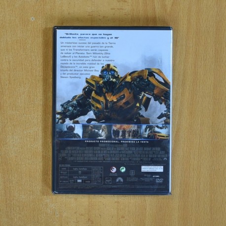 TRANSFORMERS EL ALDO OSCURO DE LA LUNA - DVD