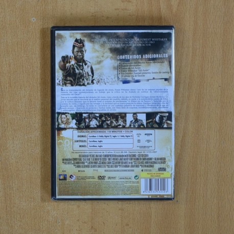 EL ULTIMO REY DE ESCOCIA - DVD