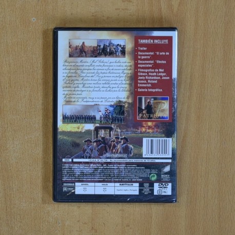 EL PATRIOTA - DVD